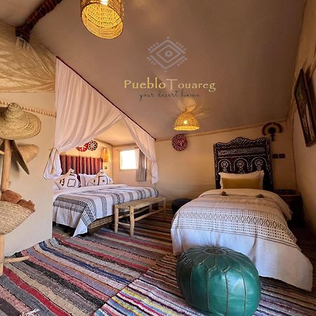 Pueblo Touareg - Private Tents Merzouga Buitenkant foto