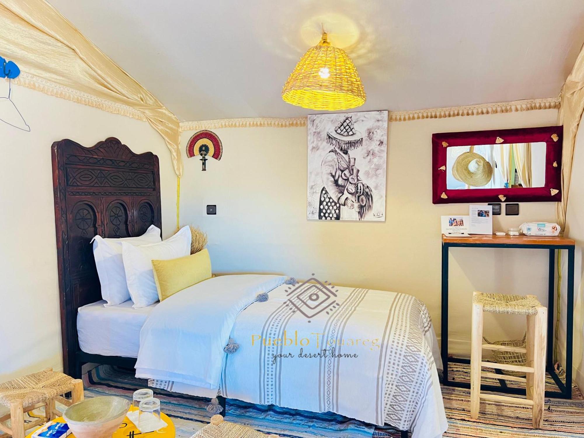 Pueblo Touareg - Private Tents Merzouga Buitenkant foto