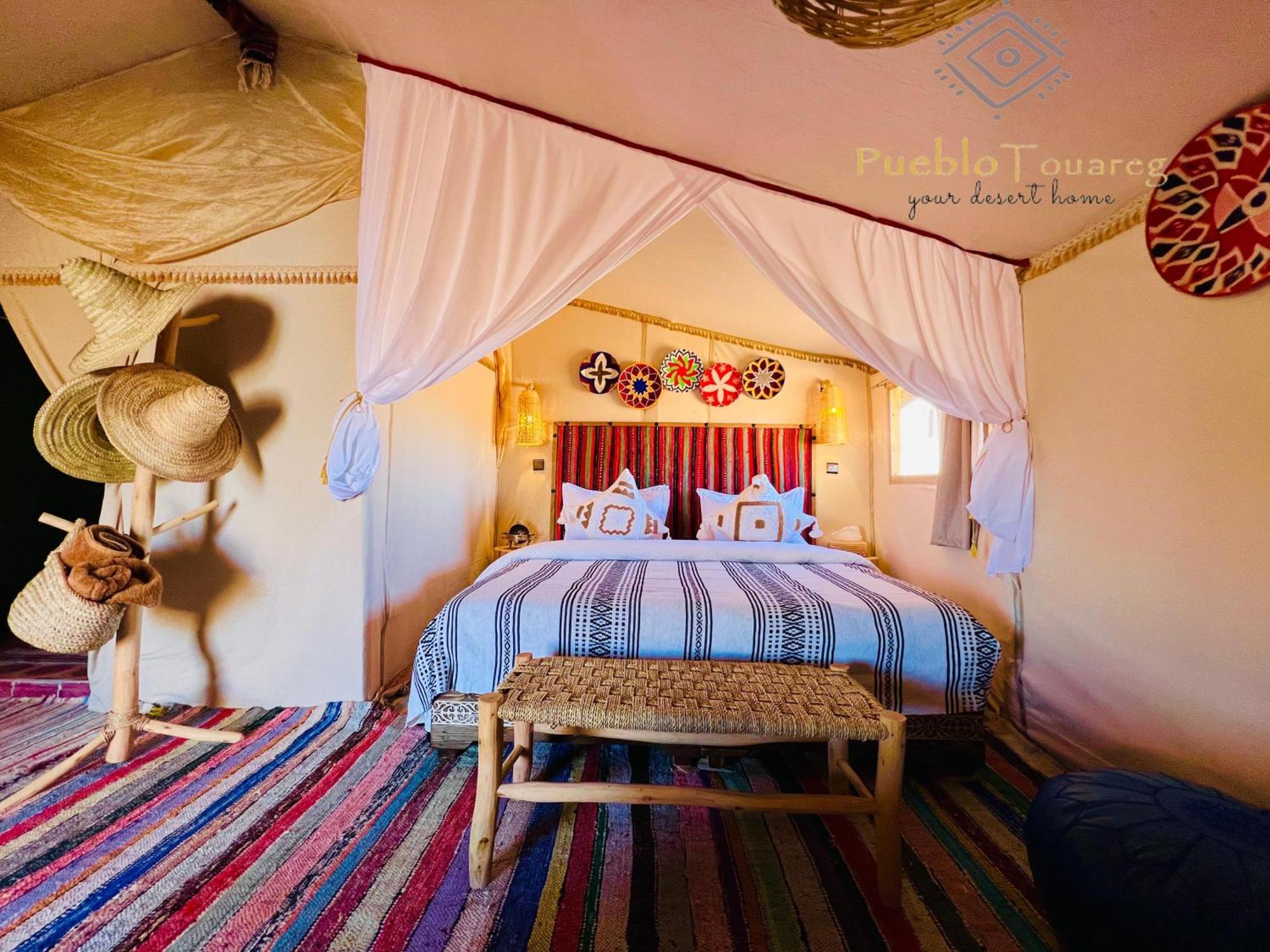 Pueblo Touareg - Private Tents Merzouga Buitenkant foto