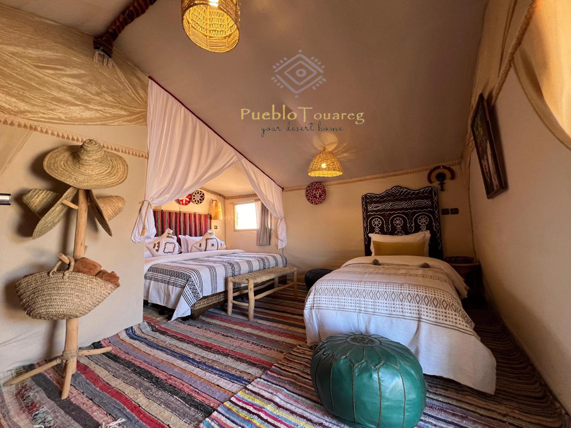 Pueblo Touareg - Private Tents Merzouga Buitenkant foto