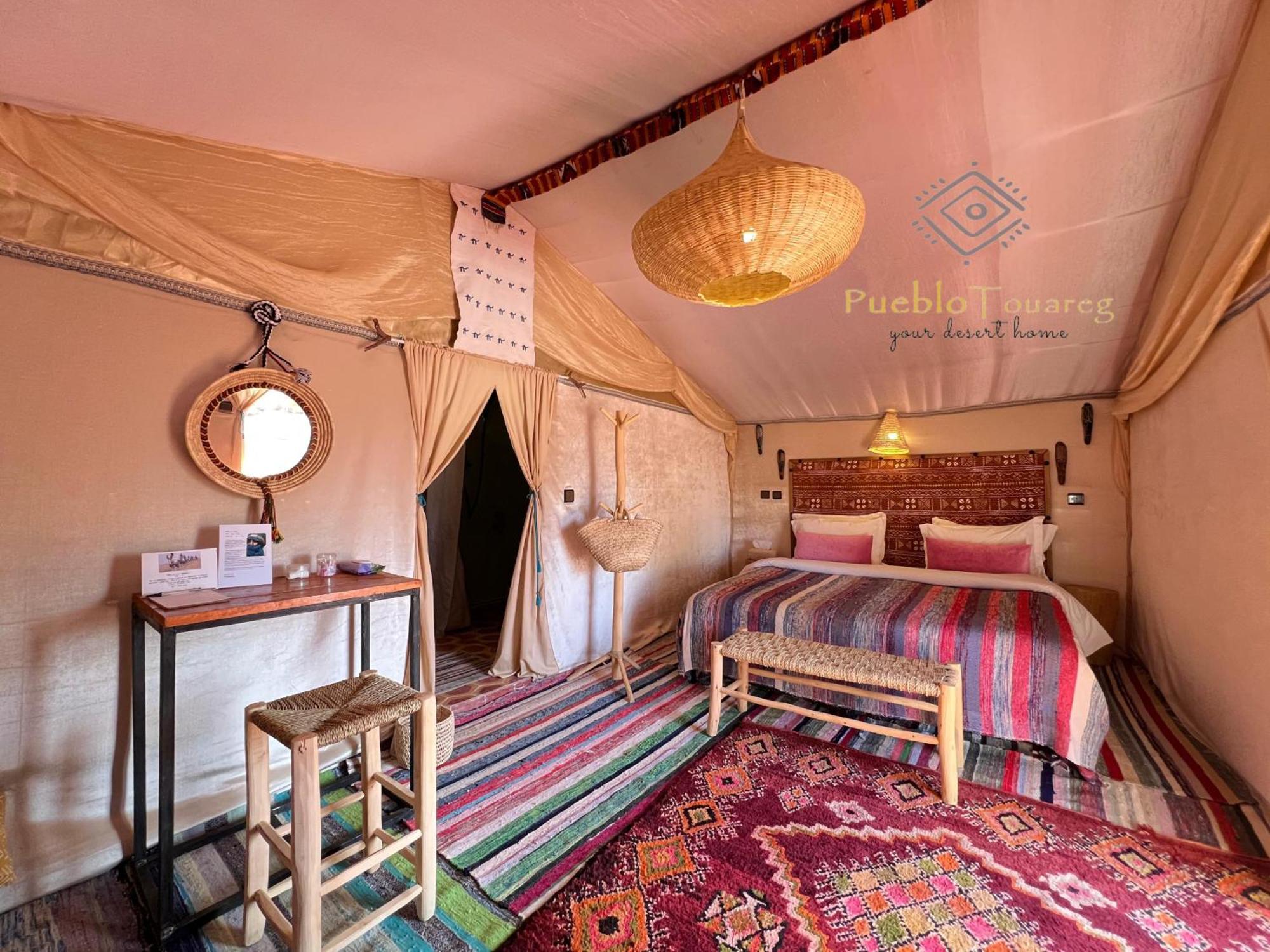 Pueblo Touareg - Private Tents Merzouga Buitenkant foto