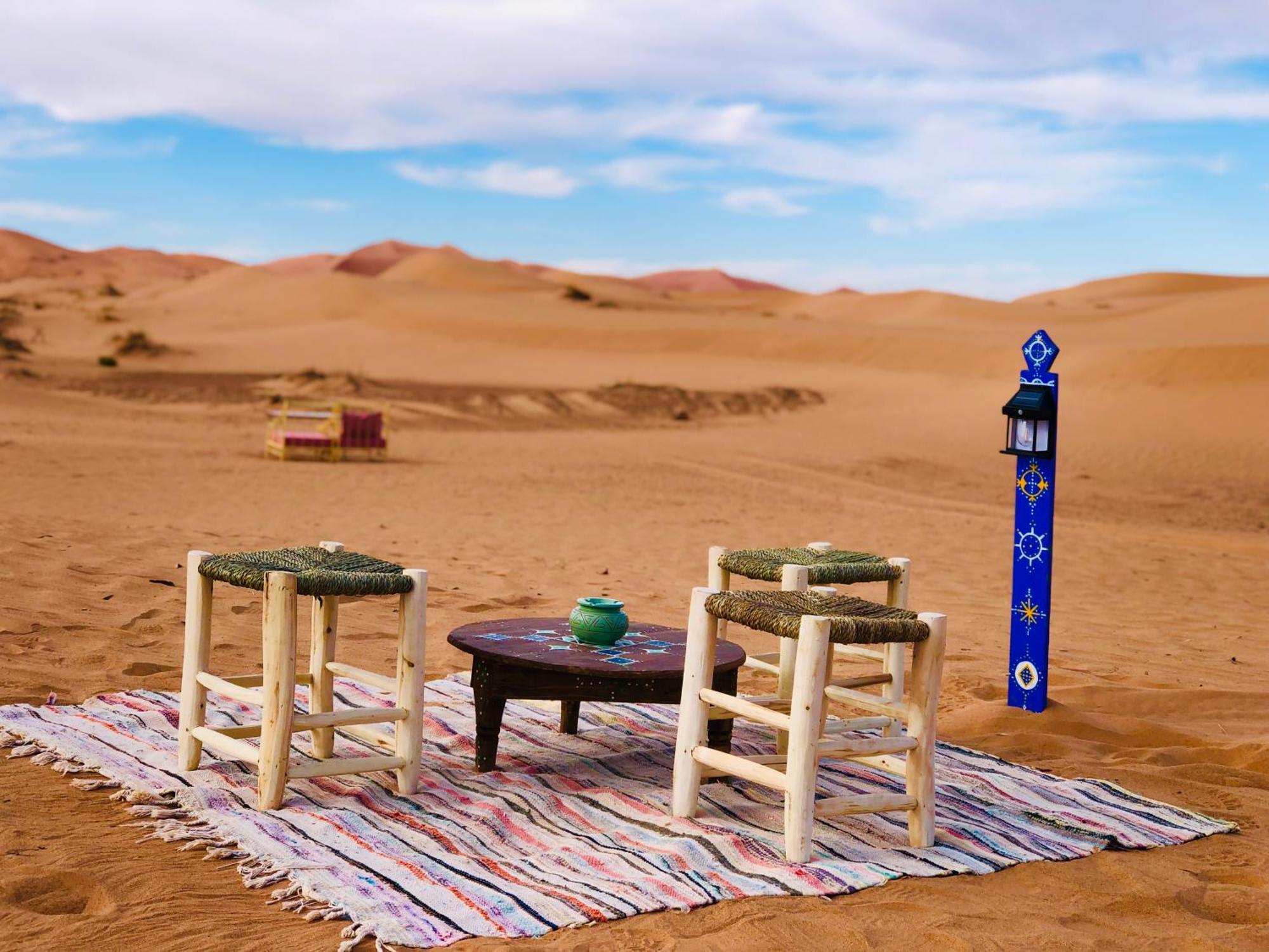 Pueblo Touareg - Private Tents Merzouga Buitenkant foto