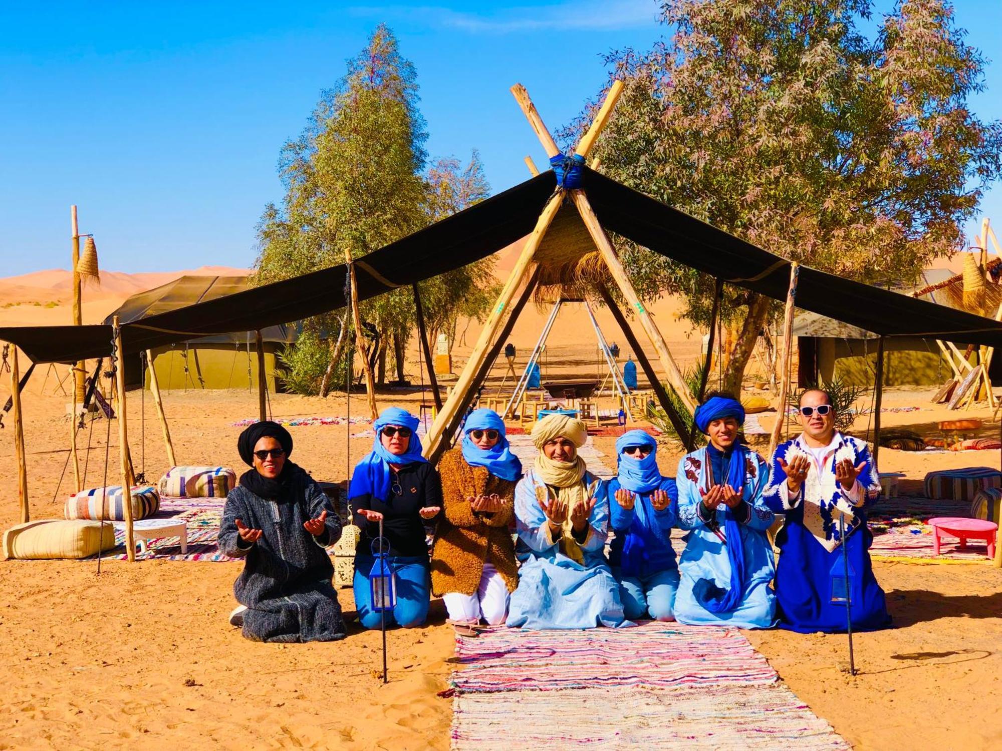 Pueblo Touareg - Private Tents Merzouga Buitenkant foto