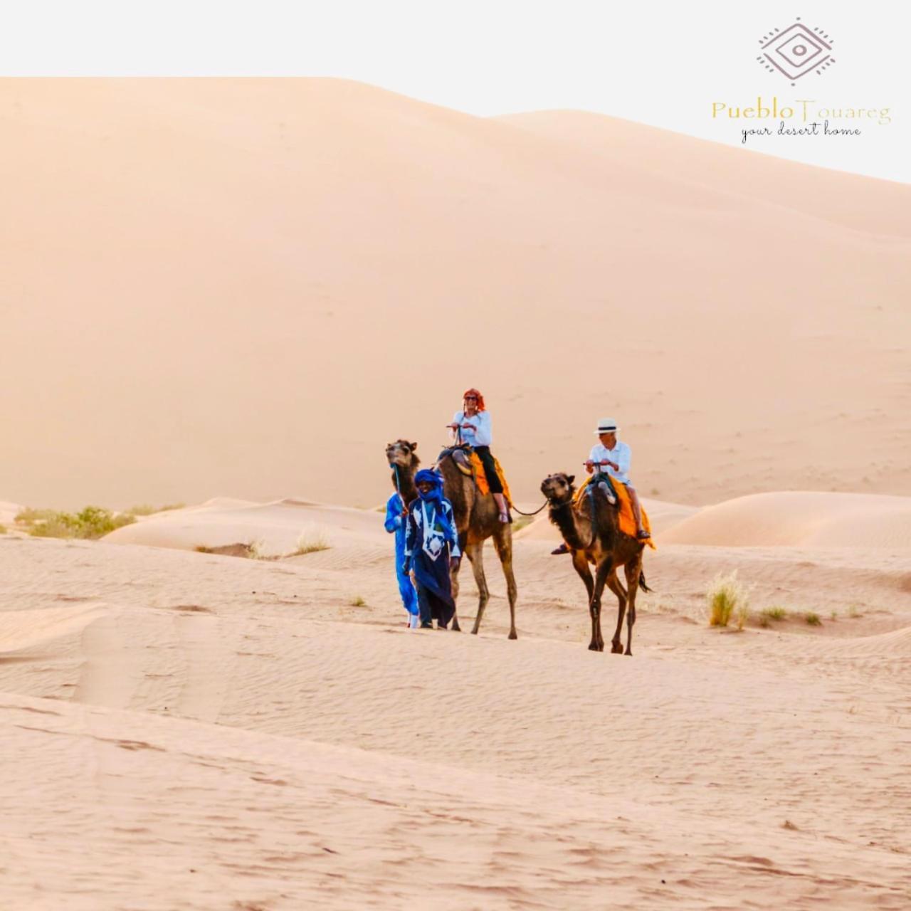 Pueblo Touareg - Private Tents Merzouga Buitenkant foto