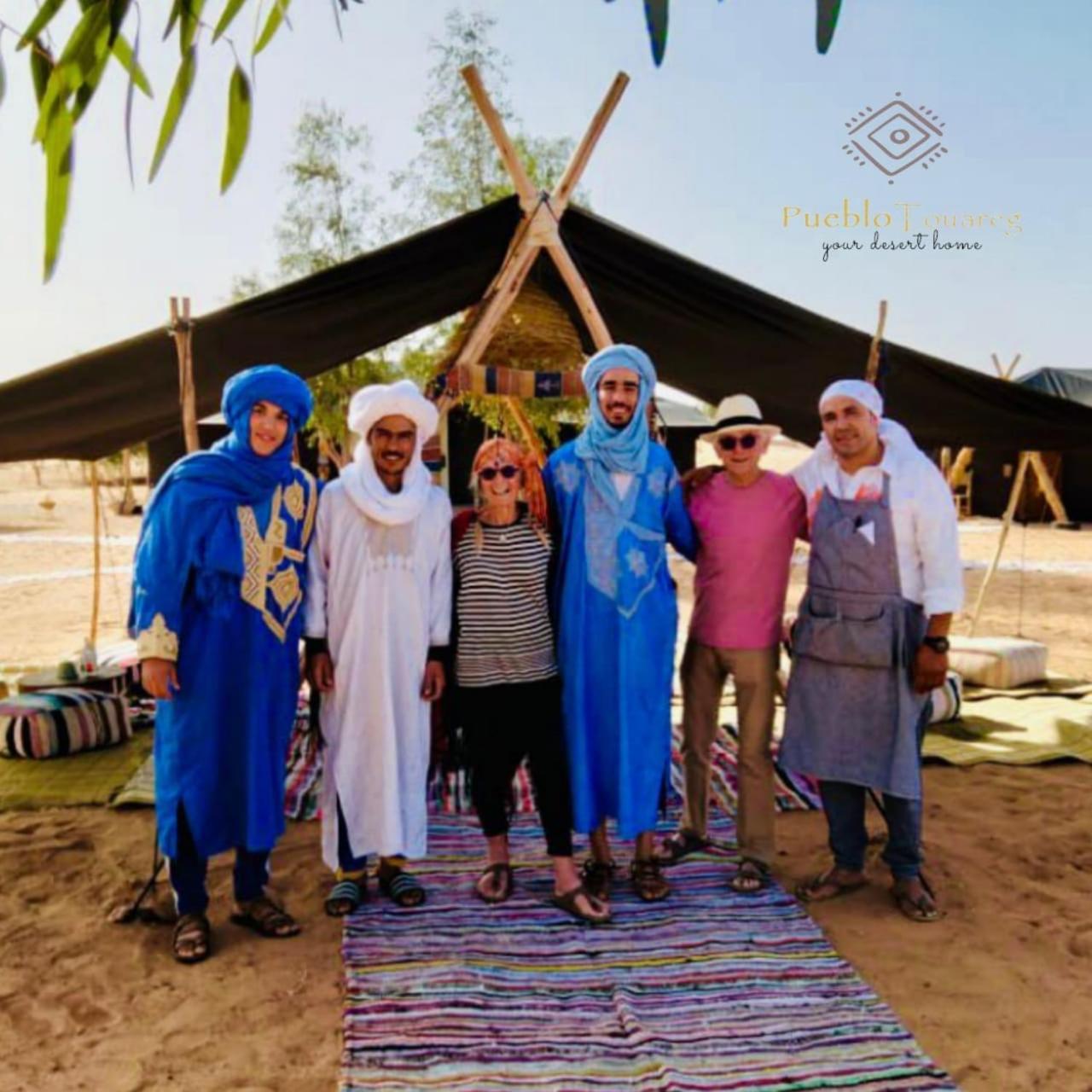 Pueblo Touareg - Private Tents Merzouga Buitenkant foto
