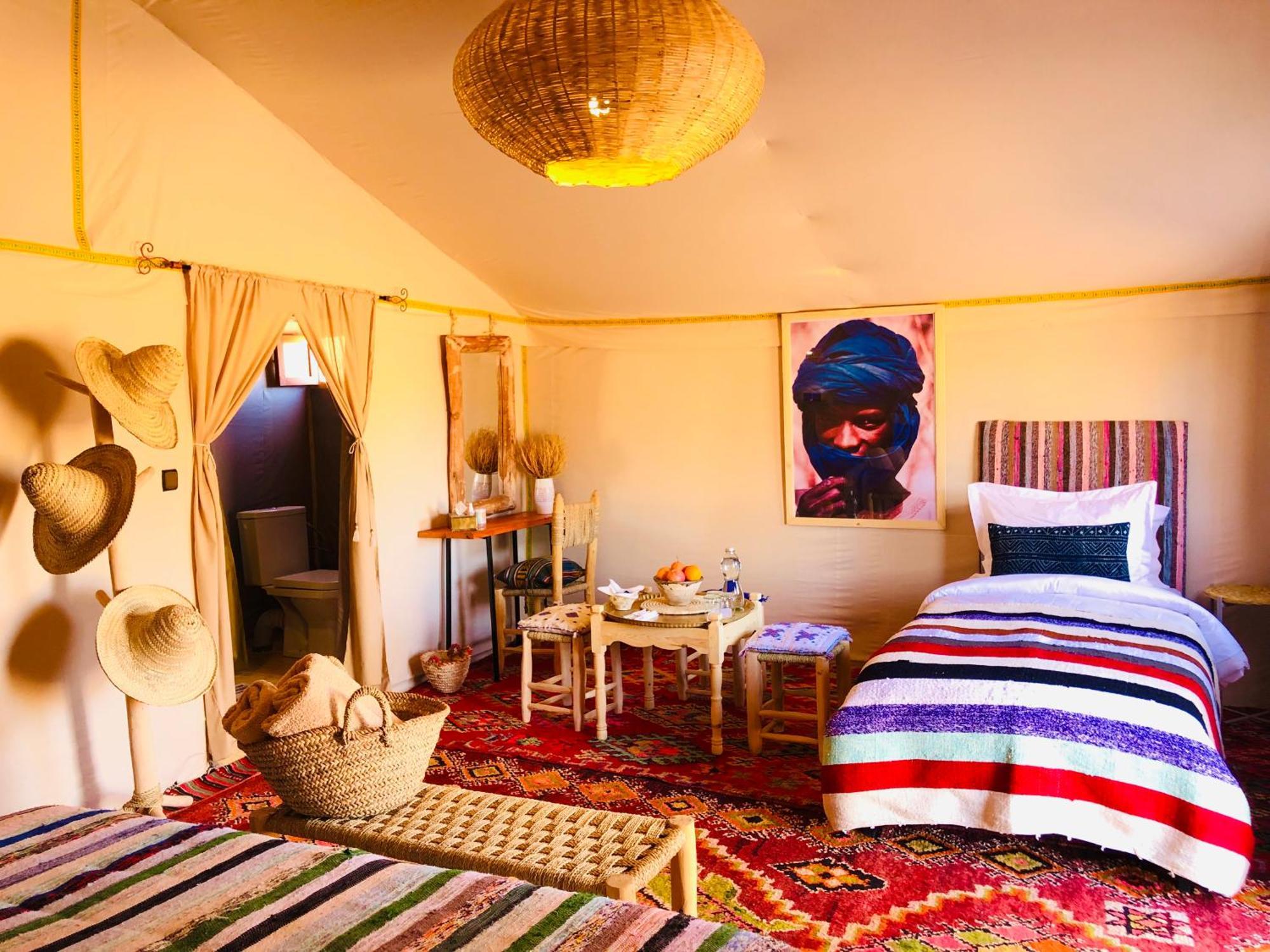 Pueblo Touareg - Private Tents Merzouga Buitenkant foto