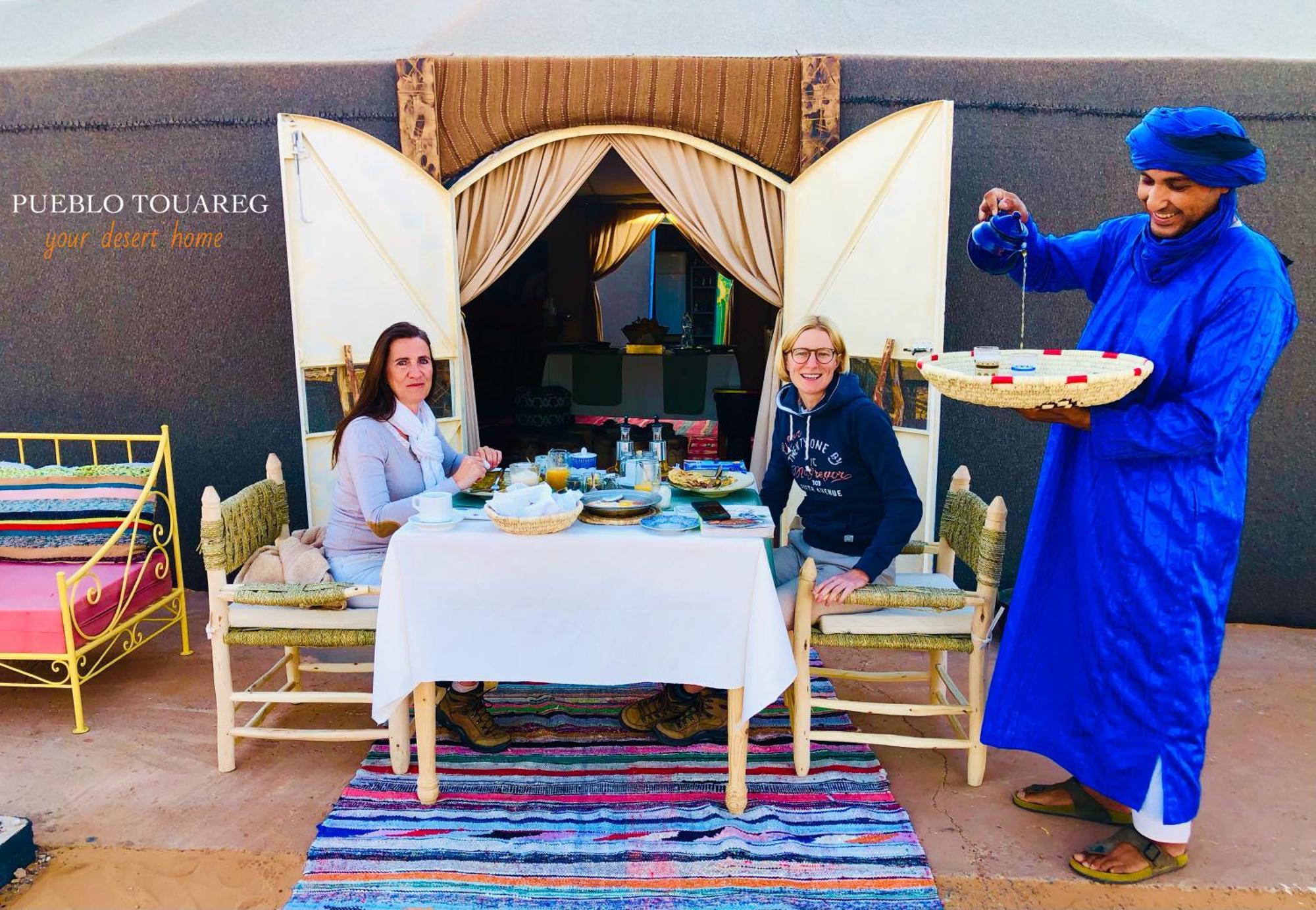 Pueblo Touareg - Private Tents Merzouga Buitenkant foto