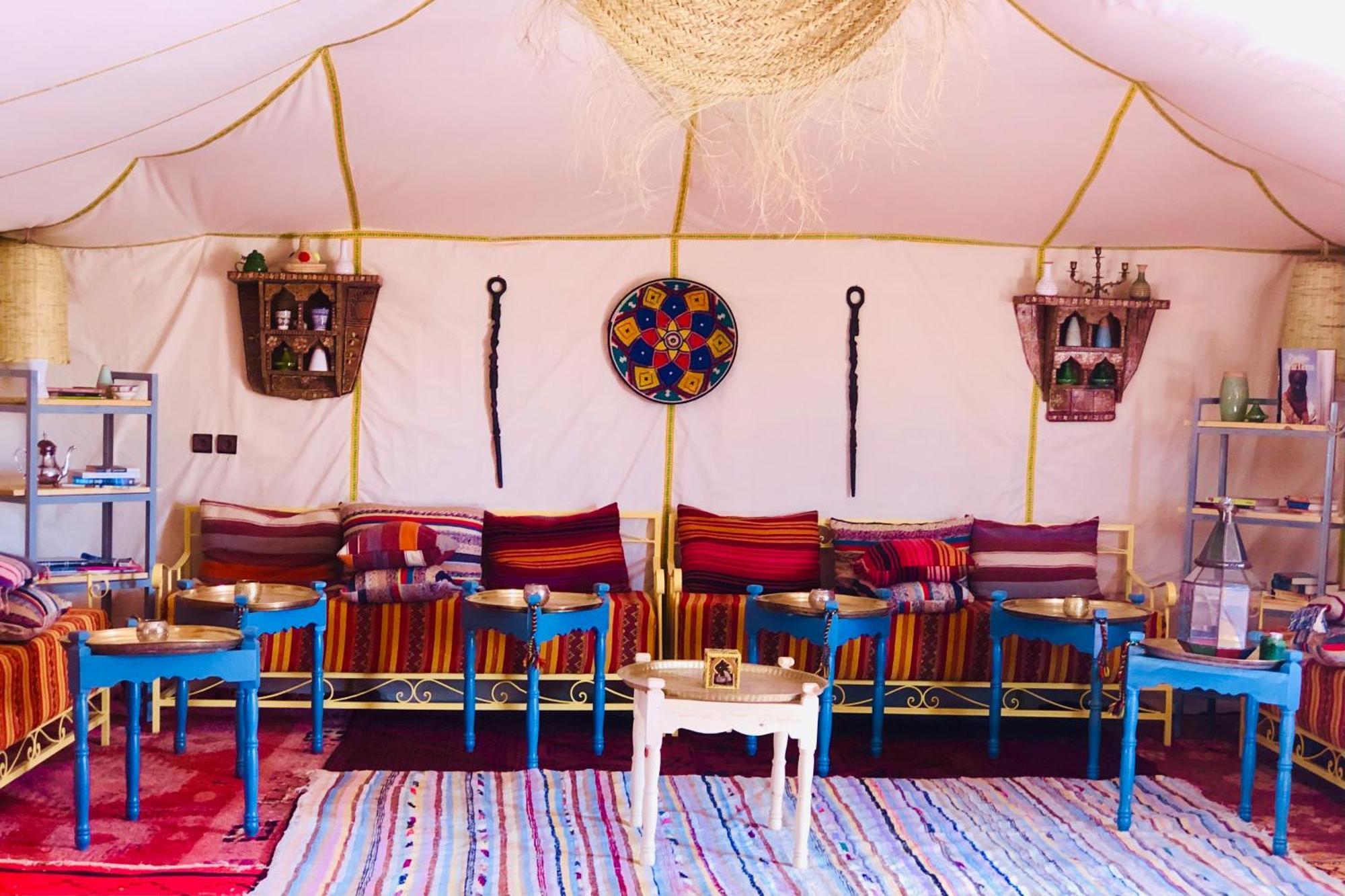 Pueblo Touareg - Private Tents Merzouga Buitenkant foto